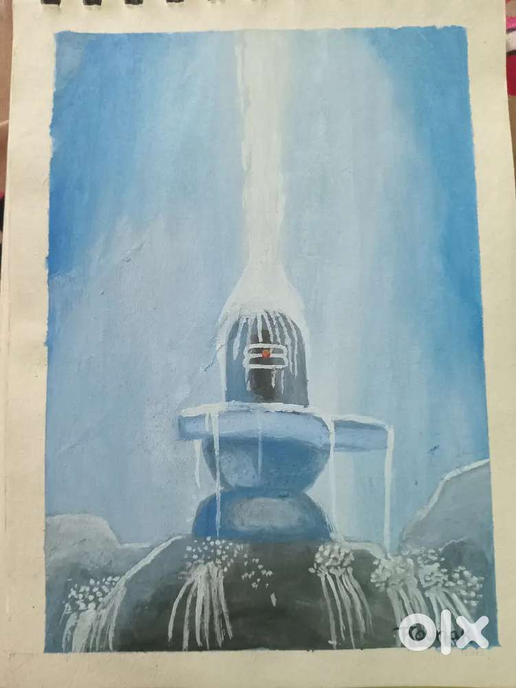 Shivling painting