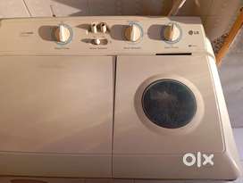 LG semi washing machine top load