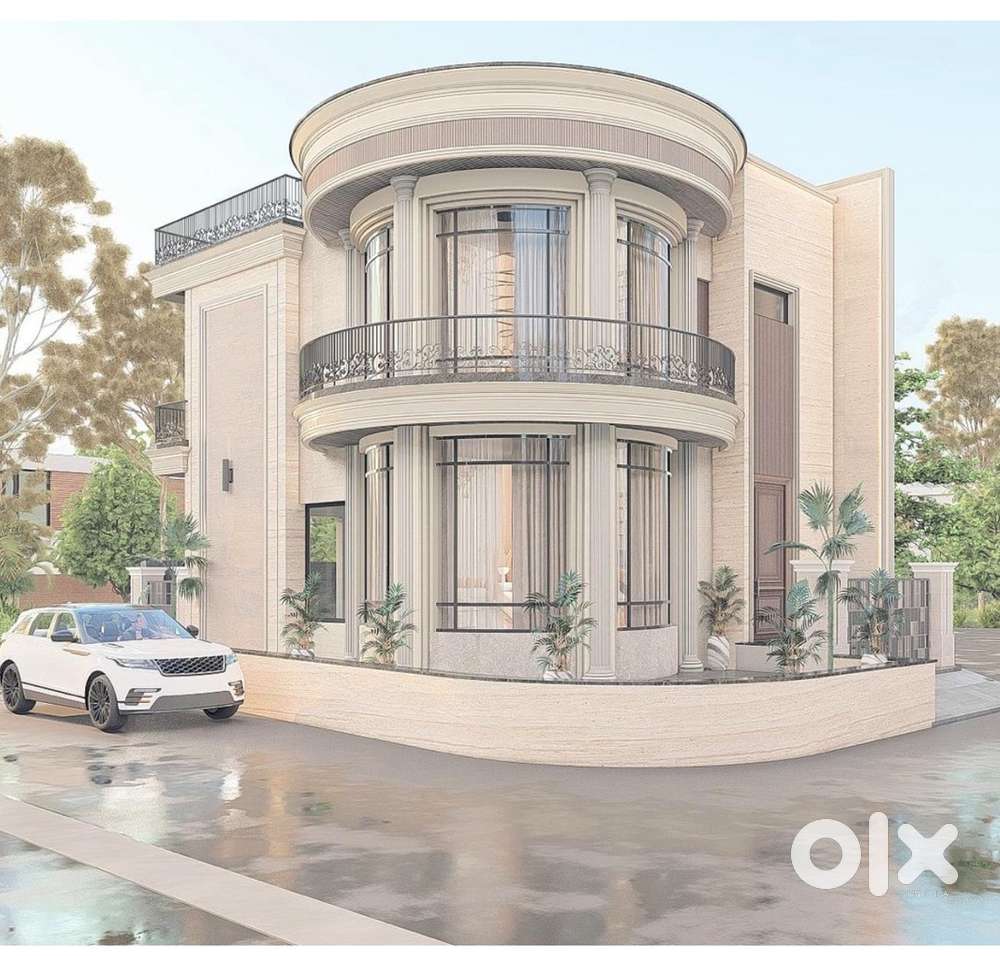 Corner villa on PR6 200feet wide road sector 116