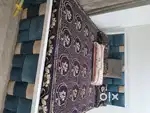 WOODEN Double bed with MATTRESS