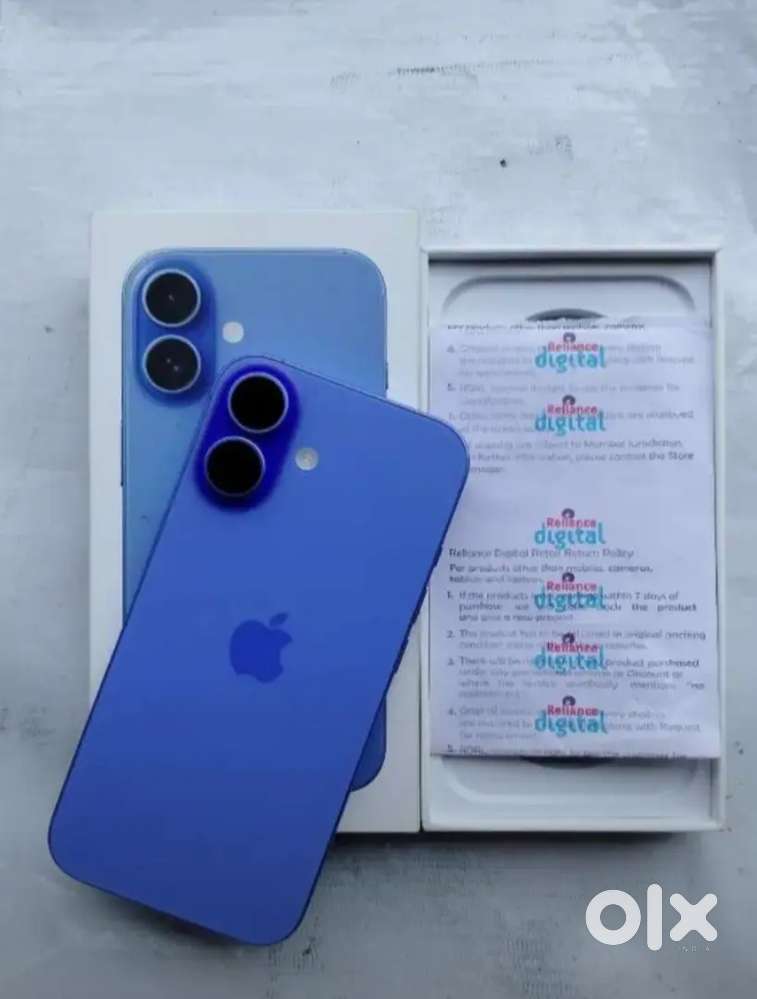 iPhone 16 Mint Condition PTA Approved Full Box Urgent Sale