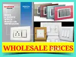 [ANCHOR FITTINGS@WHOLESALE PRICES.PENTA/ROMA/SWITCHES/SOCKETS/MCB'Sl