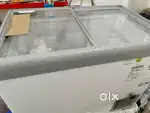 Western freezer500 ltr Glass door Ice cream machine with 7 months old,