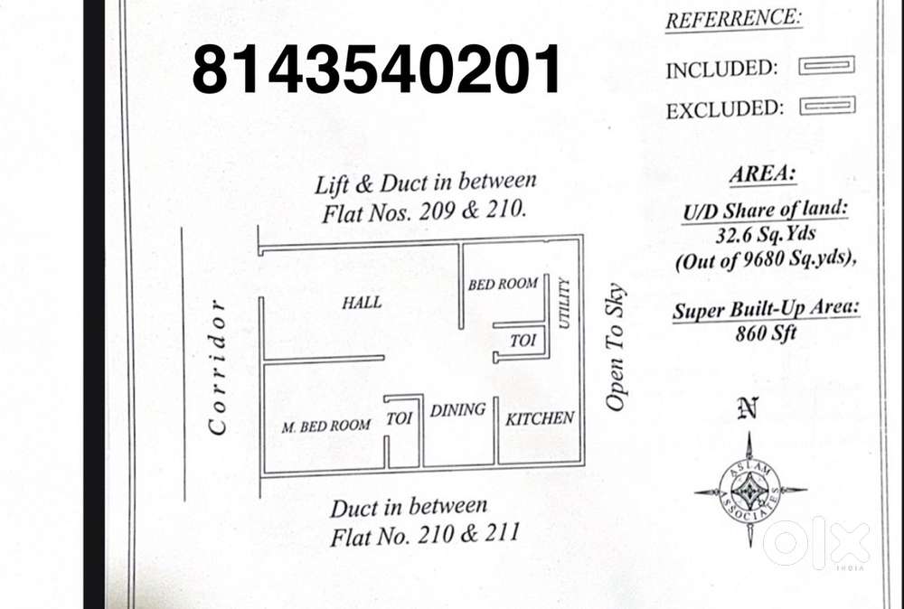 Flat for sale