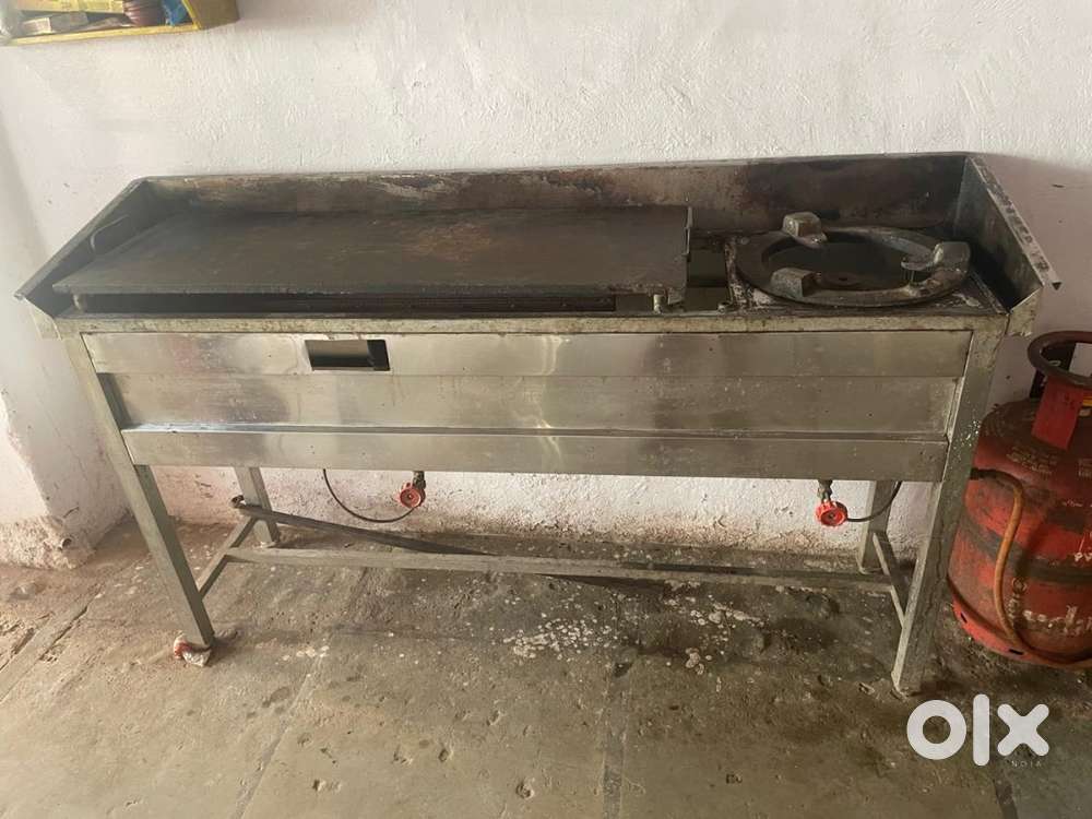 Dosa tawa with single burner stove