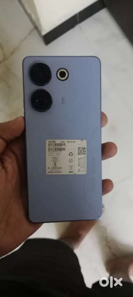 Tecno Camon CK6  256GB Storage + 8GB RAM  Excellent Condition