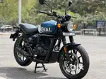 Only 1400 km driven hunter rebel blue