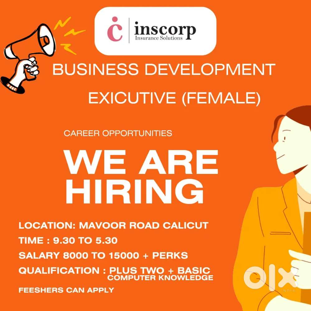 Business Development Exicutive (Female)