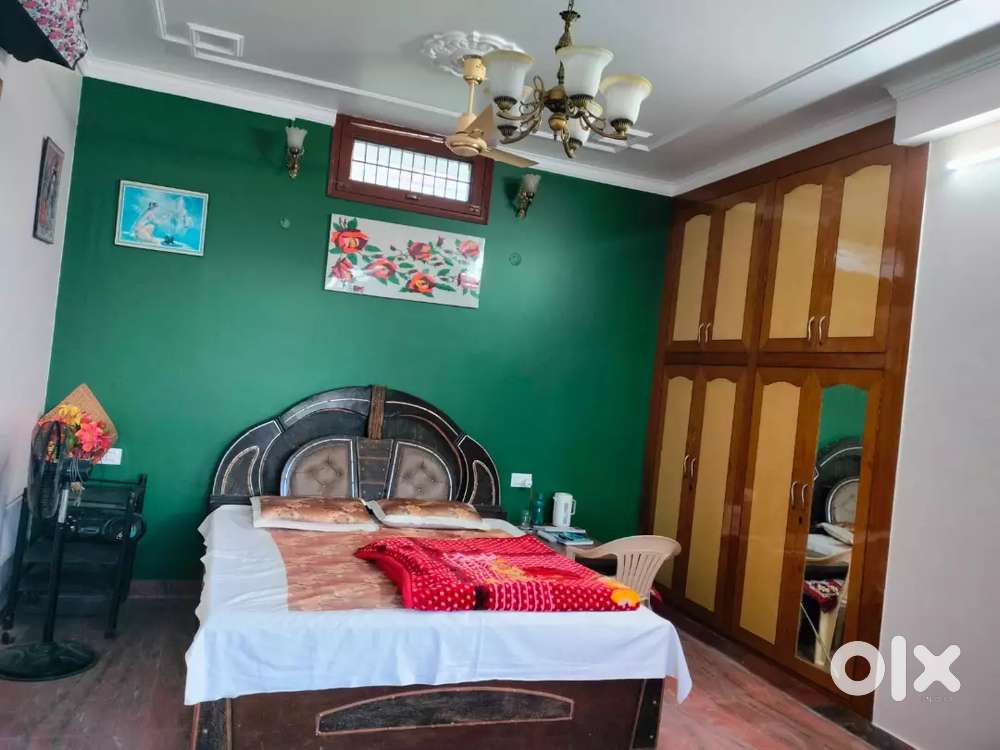 Fully furnished independent  1 BHK with AC for rent