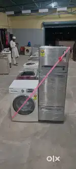 Bumper offer on combo whirlpool 3door refrigerator and front load