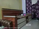 Wooden sofa