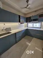 New 3bhk semi apartment home theatre lift gym security guard