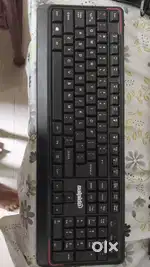 Keyboard wireless with mouse.