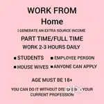 WORK FROM HOME