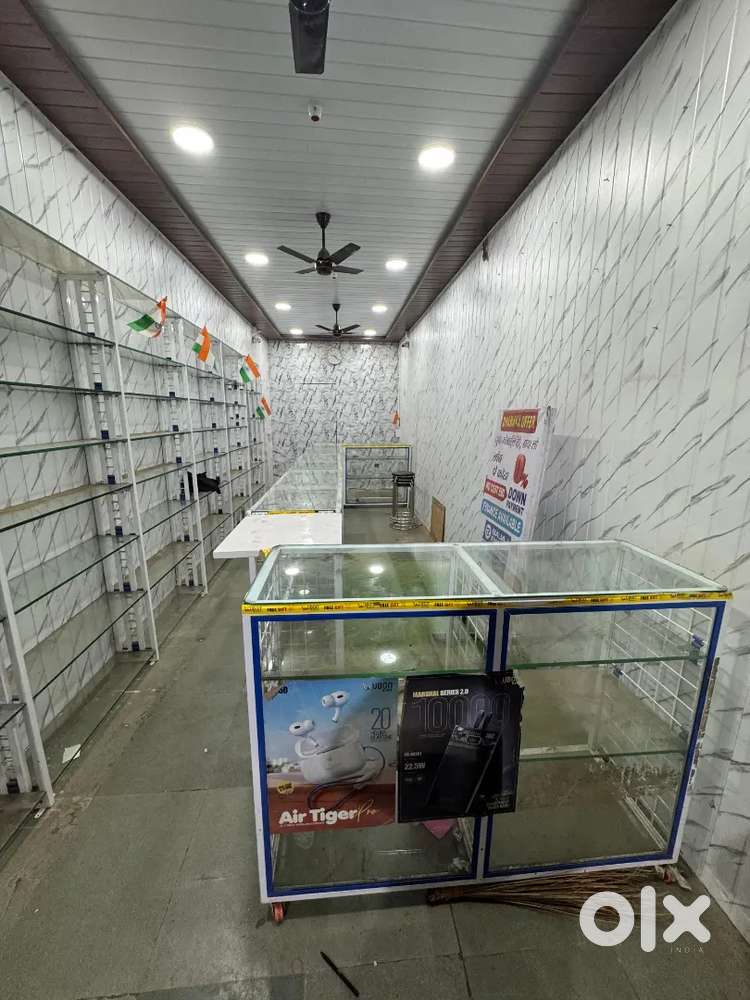 Shop Glass Display Counter