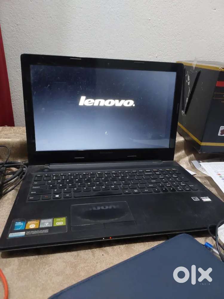 Lenovo black laptop