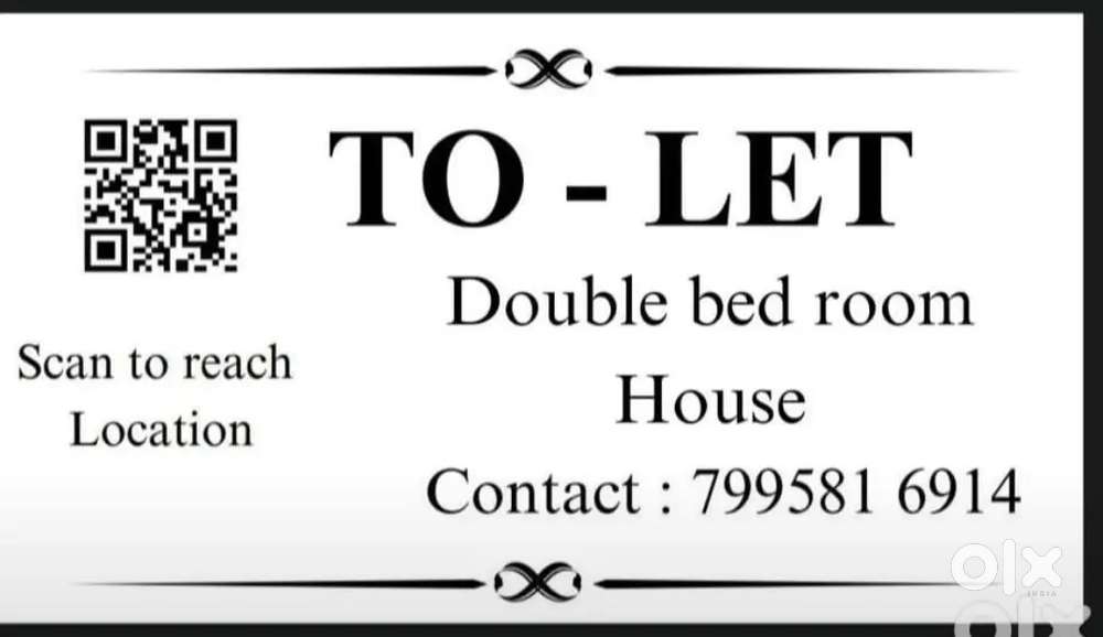 Double bedroom house flor rent