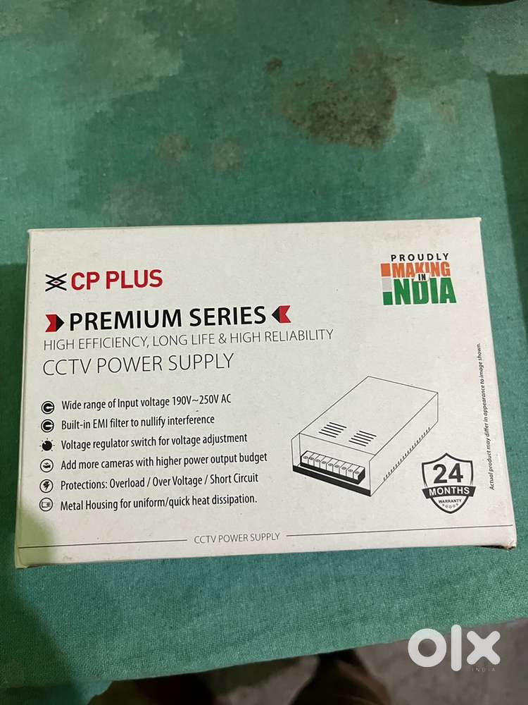 Cc tv Camera power supply