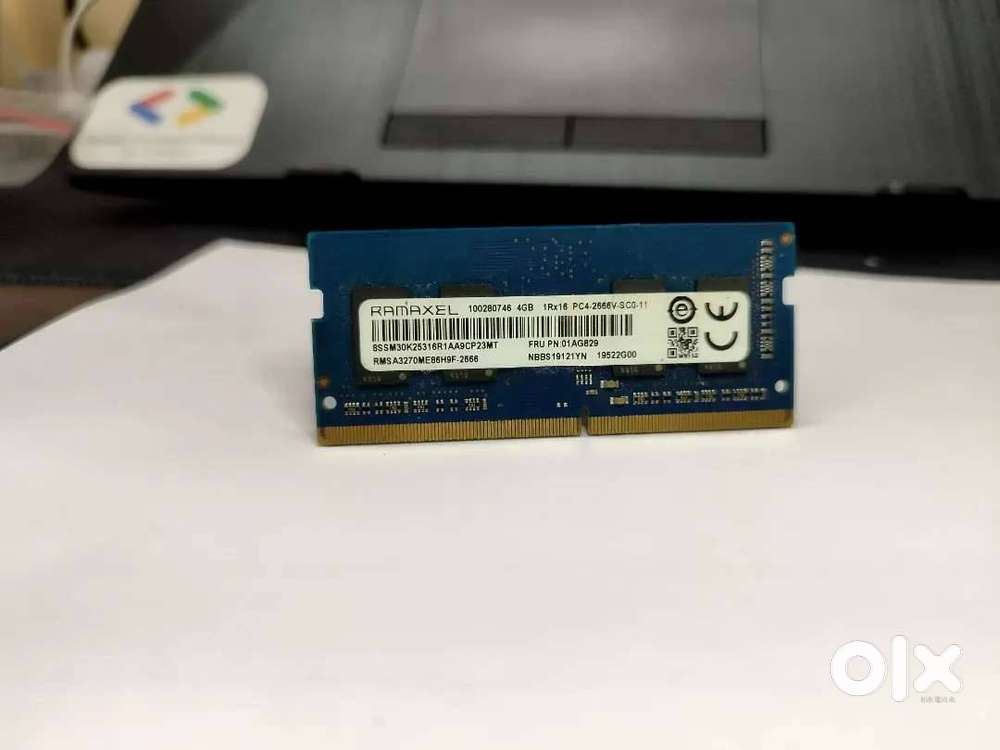 DDR4 4GB Ram and DDR3 8GB Ram