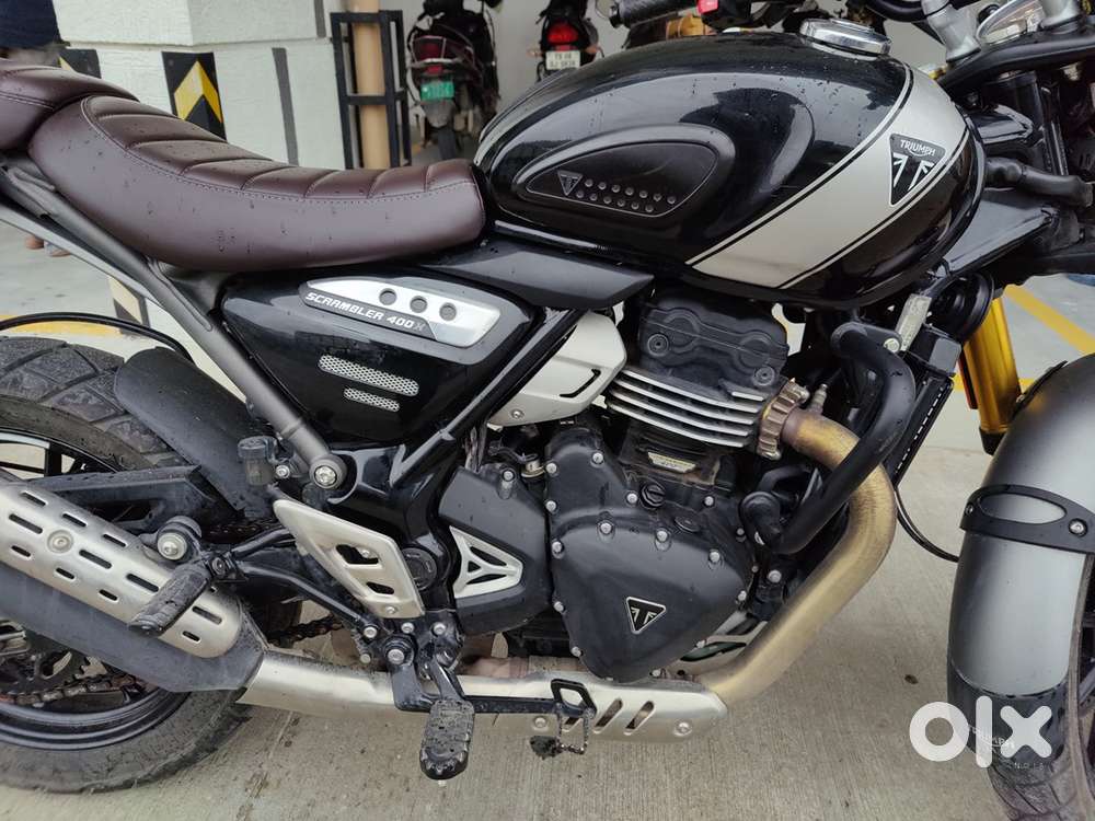 9 month Old Triumph Scrambler 400X for Sale – Excellent Condition