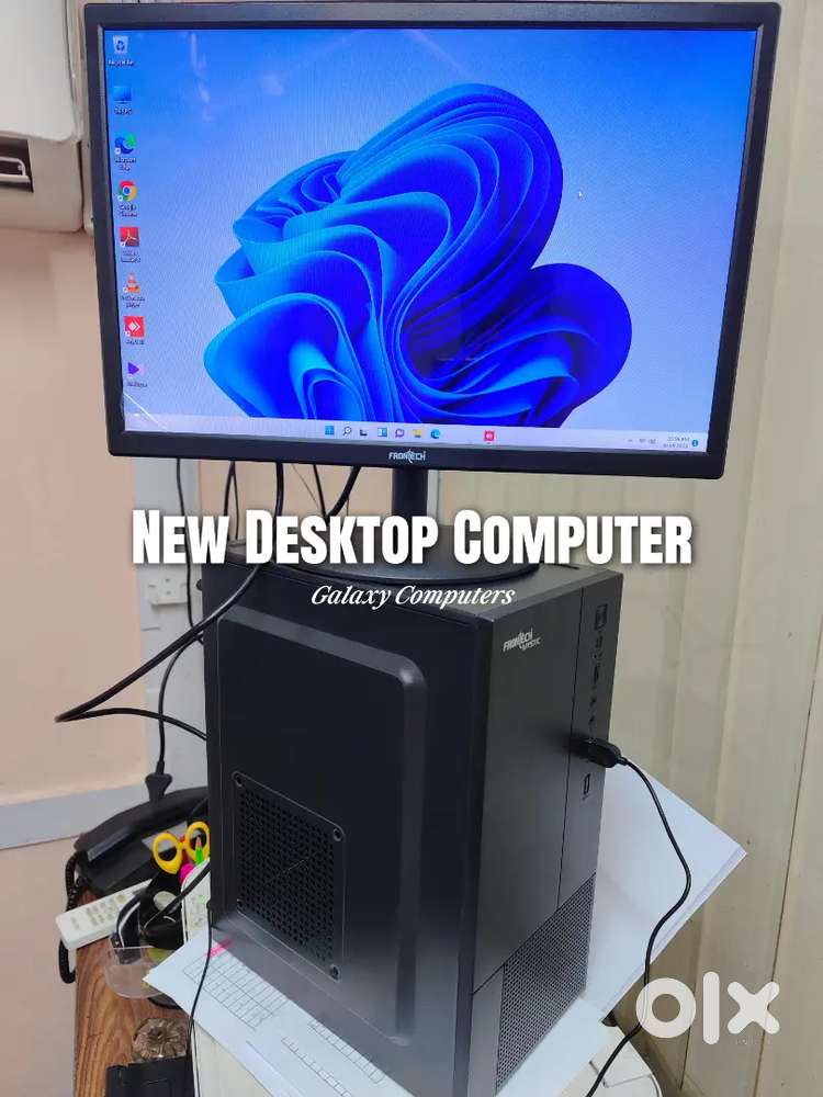 New Desktop Computer/8 GB Ram/128 SSD/ Core i3/19 inch/Warranty 2 Year