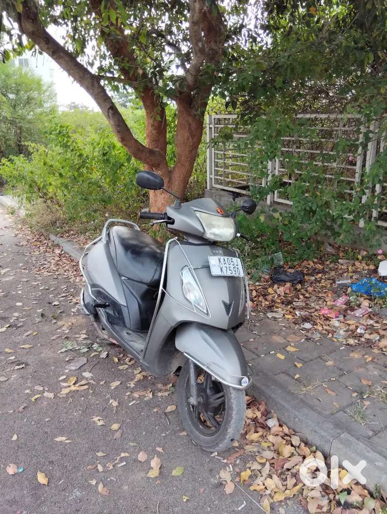 TVS jupiter 110 matte grey