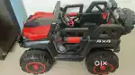 Kids jeep battery operated in big size - less used