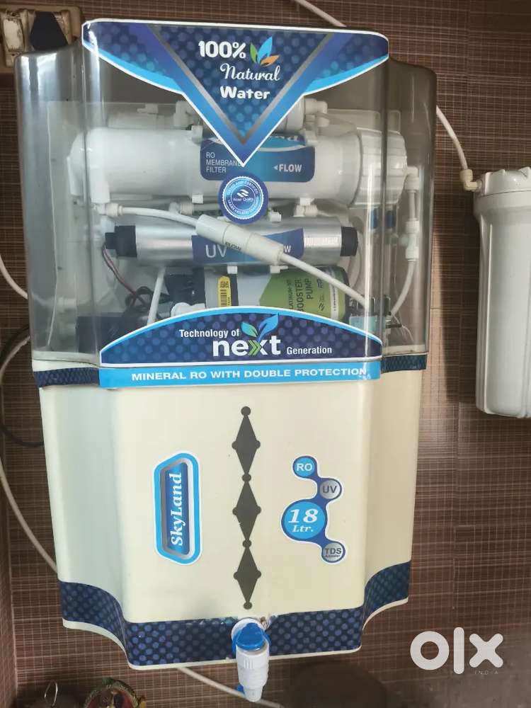 18 ltr big capacity RO+UV+TDS double filter