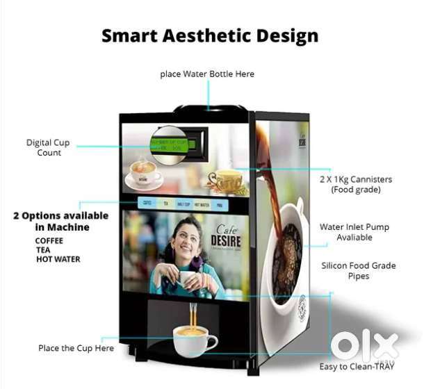 Coffee Machine 2 Lane (Hardly use 1 month brand new machine)