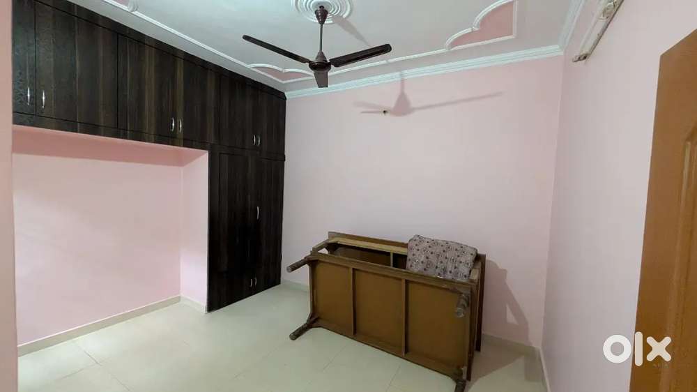 For girls only semi-furnished 1BHK flat at 2nd floor