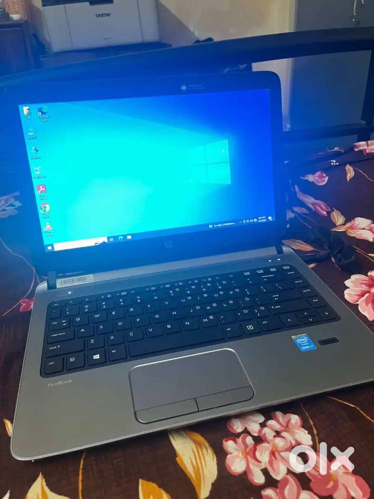 HP ProBook i7 4th generation 8GB Ram 500 GB HDD no battery backup bag