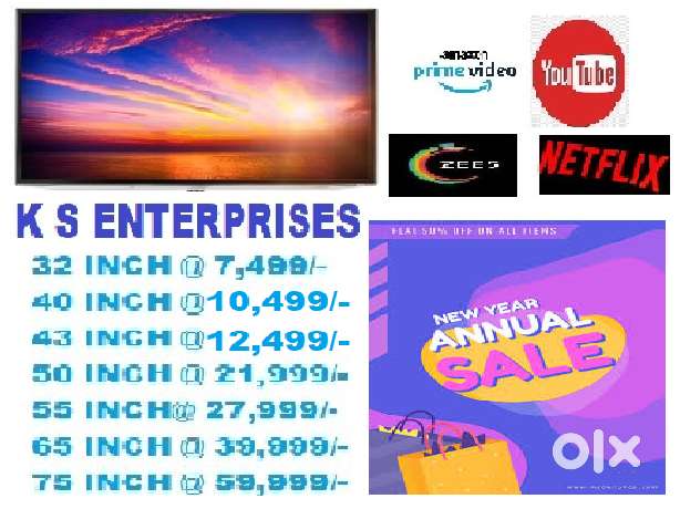 32 INCH SMART LED TV @ 7,499/- ONLY