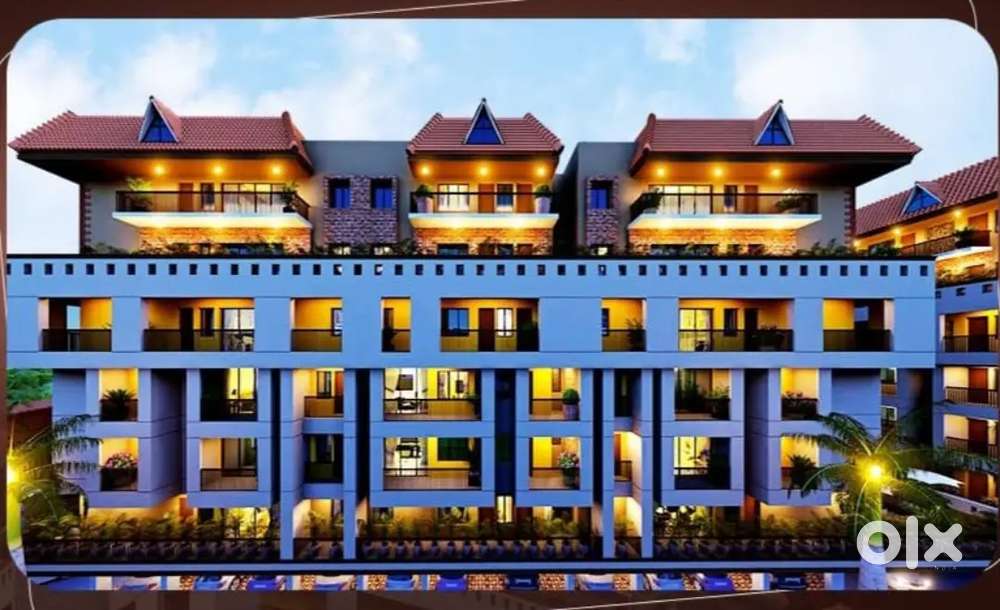 Rent for 2bhk Flat semi furnished covered campus near aakruti Eco City