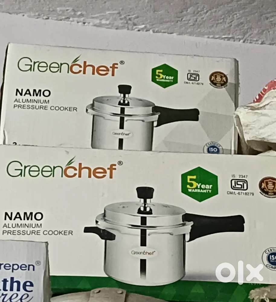 Two new  Green chef Pressure cookers