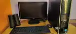 Computer with mouse