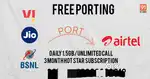Airtel FREE PORTING