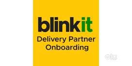 **URGENT HIRING IN BLINKIT DELIVERY PARTNER**