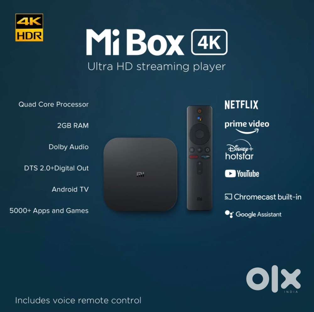 Mi Box 4K Ultra HD streaming