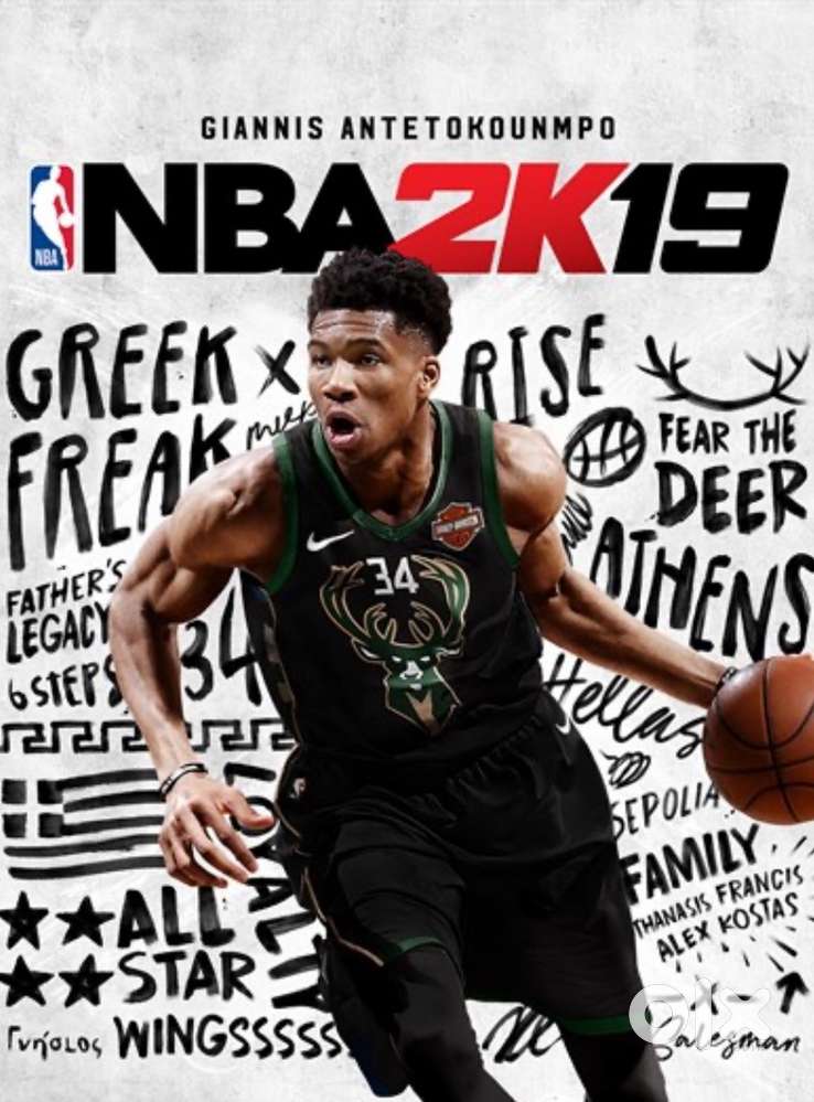 Xbox One S  NBA 2k19 CD