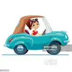 I am a lady acting driver. நான் ஒரு பெண் ஓட்டுநர்.