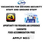 HIRING FOR DRIVERS SECURITY STAFF AND GROUND STAFF IN AIRPORT