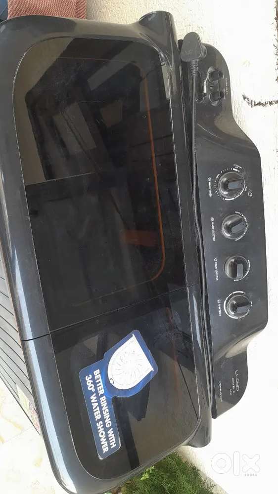 I have a new washing machine