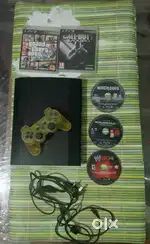 PS3 Super Slim with GTA V and other games