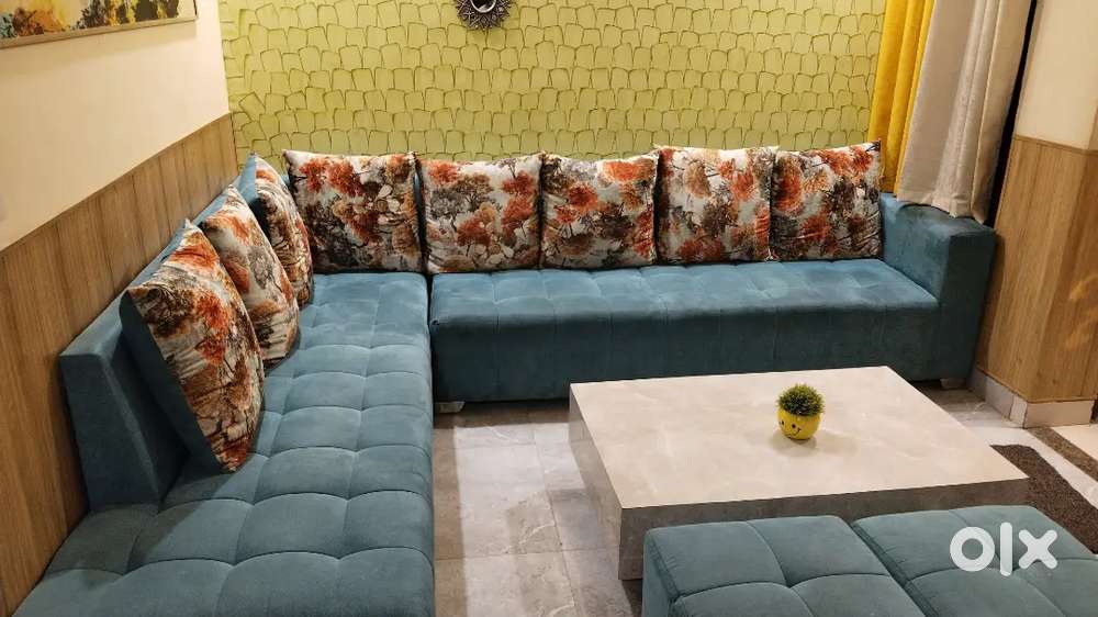 2bhk furnished flat gated society peermuchala dhakoli