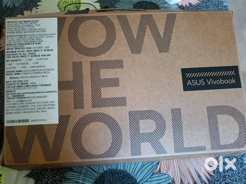 ASUS Vivobook 15 X1502ZA – i7 12th Gen / 16GB RAM / 512GB SSD