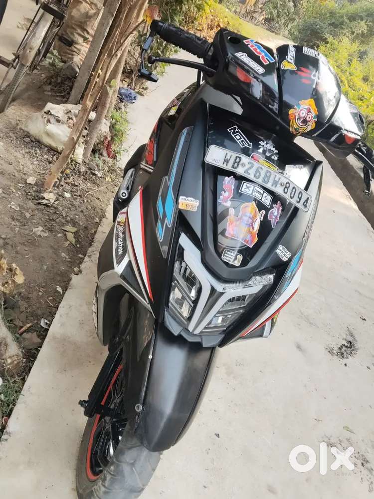 Good condition and full modified ntorq 125 super squad thor edition