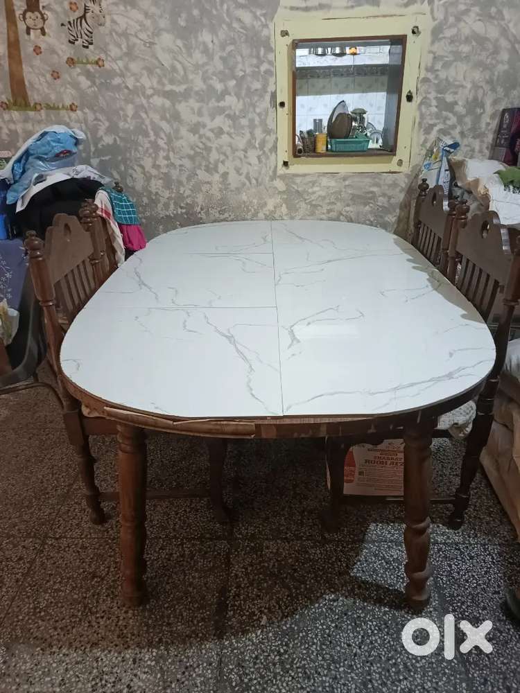 Dining Table with 5 Chairs