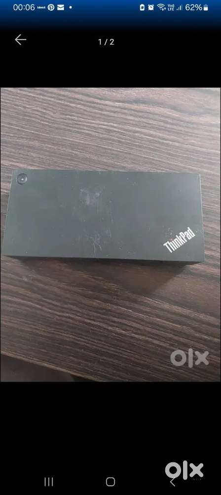 Lenovo think pas Docking station