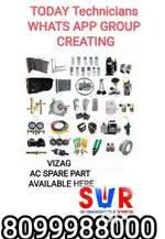 AC SPARE PART'S ARE AVAILABLE