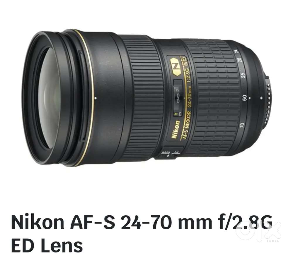 Nikon lens 24-70 2.8 ED